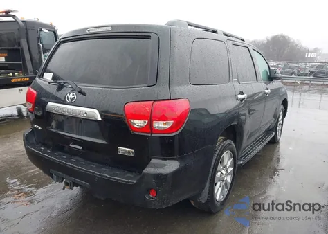 2008 Toyota Sequoia Limited 5.7L V8 z USA, uszkodzony, nr VIN 5TDBY68A28S020695